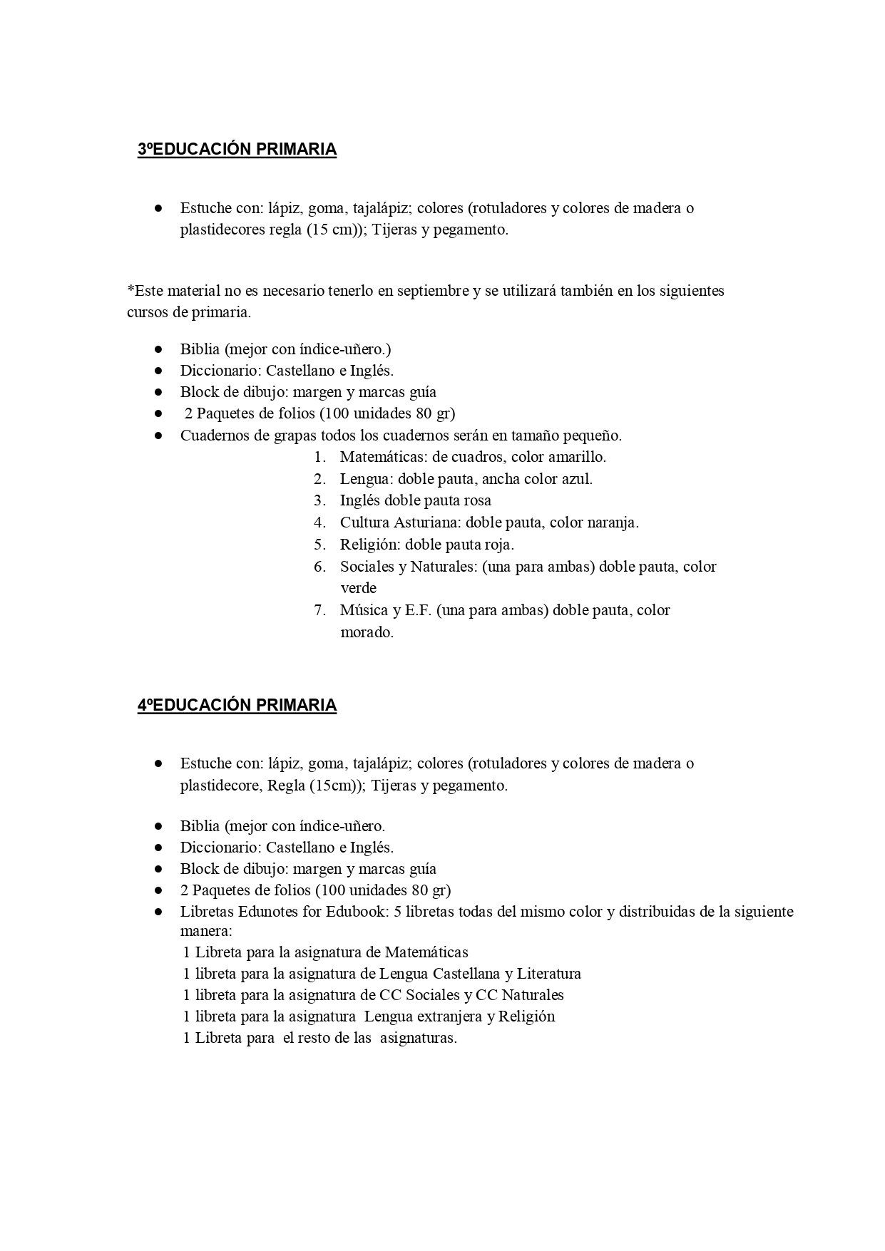 HORARIOS COMPRA DE UNIFORMIDAD Y RECOGIDA DE LIBROS DE TEXTO