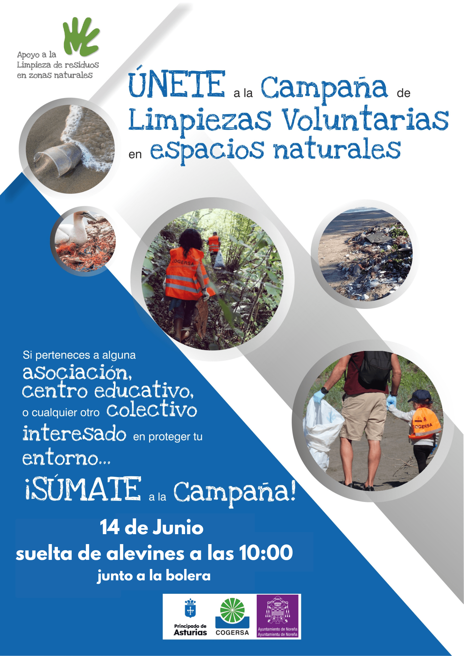 CAMPAÑA DE LIMPIEZAS VOLUNTARIAS EN ESPACIOS NATURALES