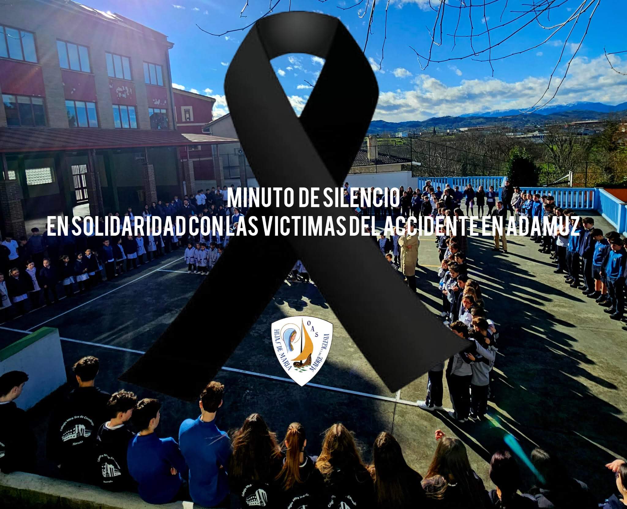 ACTO EN MEMORIA DE LAS VÍCTIMAS DEL ACCIDENTE EN ADAMUZ